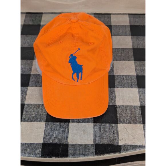 Polo by Ralph Lauren Other - Polo Ralph Lauren Big Pony Hat Orange One Size Fits Most